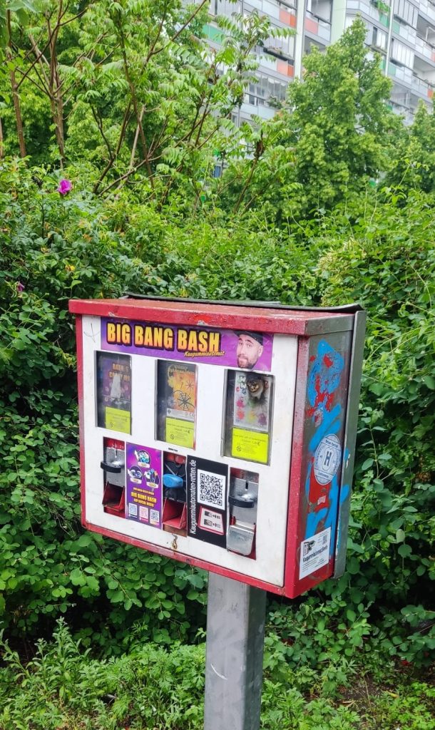 wer darf einen kaugummiautomaten aufstellen deutschland
