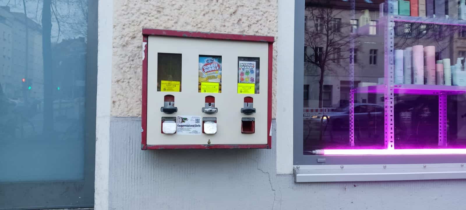Kaugummiautomat 3 Schacht Berlin Prenzlauer Berg