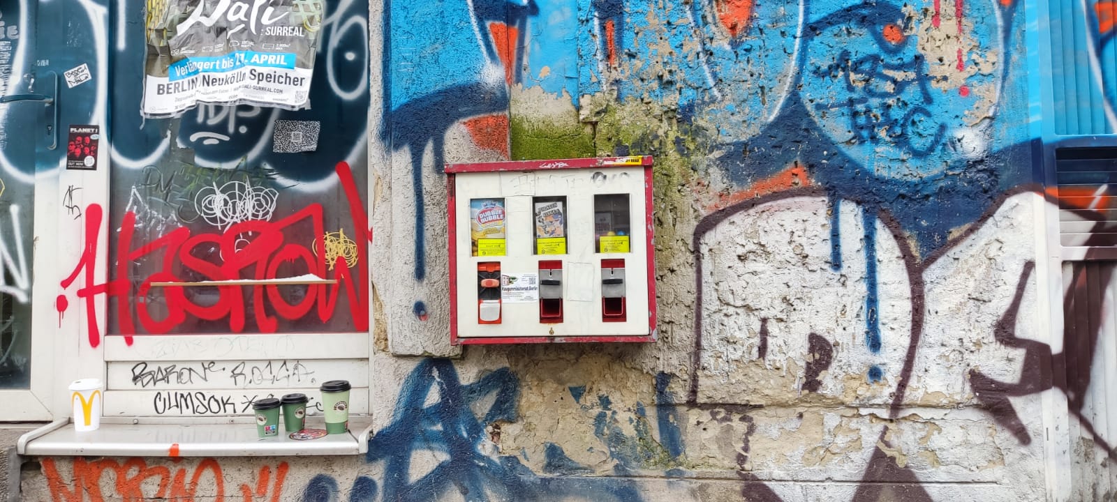 Kaugummiautomat Berlin neu Restauriert