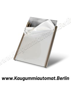 Kaugummiautomat Berlin - Polycarbonat-Scheibe mit Halterung