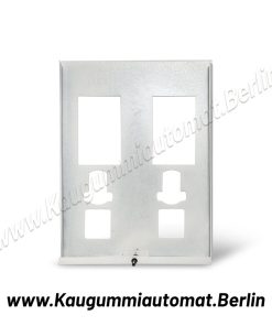 Kaugummiautomat 2er-Frontplatte