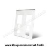 2er-Frontplatte weiß Kaugummiautomat