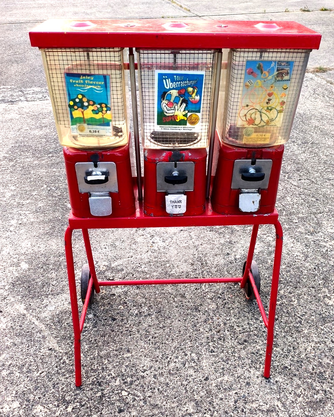 Kaugummiautomat 3er Set mieten