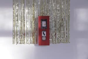 Kaugummiautomat als Orakel in der Kunstaustellung