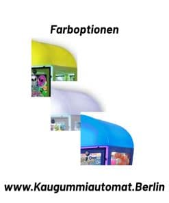 Kapselautomat in verschiedenen Farben zur Auswahl