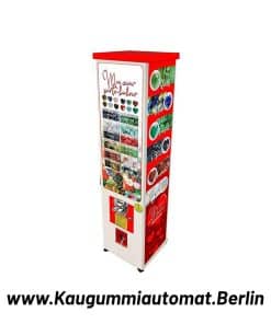 Verkaufsautomat für Herzsteine in 50-mm-Kapseln