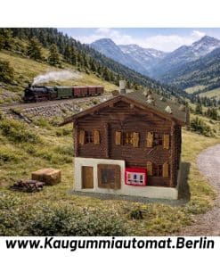 Kaugummiautomat am Haus Modellbau Bahn Geschenk
