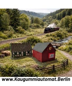 Kaugummiautomat Modellbau rot weiss