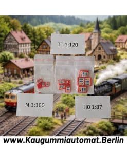 miniatur kaugummiautomat modellbau spur n tt h0
