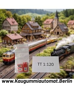 Miniatur Kaugummiautomat Modellbau Spur TT Maasstab 1:120