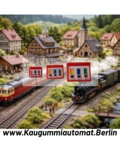 Miniatur Kaugummiautomaten für Modellbahnen