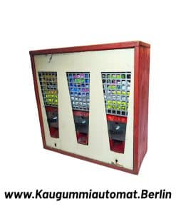 V-förmiger 3-Schacht Kaugummiautomat gebraucht günstig kaufen