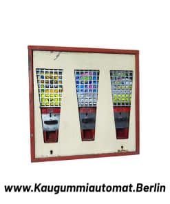 Gebrauchter 3-Schacht Kaugummiautomat günstig kaufen in Berlin