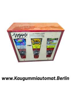 Gebrauchter 3-Schacht Kaugummiautomat kaufen in Berlin