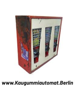 3-Schacht Kaugummiautomat gebraucht kaufen – charmantes Modell