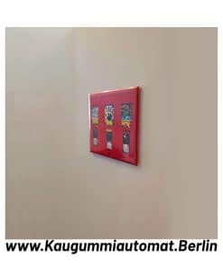 Kühlschrankmagnet Kaugummiautomat Retro Design