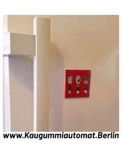 Kühlschrankmagnet roter Kaugummiautomat Nostalgie Geschenkidee