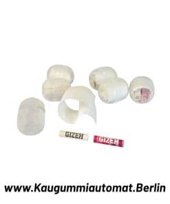 Aktivkohlefilter Longpapes in Kapseln Kaugummiautomat Füllware