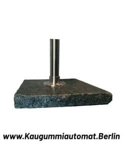 Automaten Ständer Unikat Anfertigung Kaugummiautomat Naturstein Edelstahl