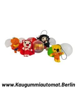 Voodoo Puppen Füllware Kaugummiautomat Sammel Stofffiguren in Kapseln