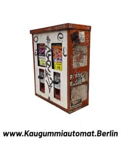 kaugummiautomat graffiti viele aufkleber gebraucht vintage