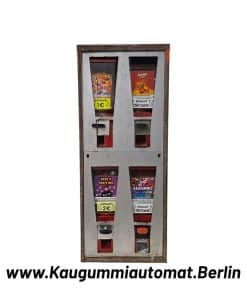 kaugummiautomat 4 schacht unikat platzsparend braun silber