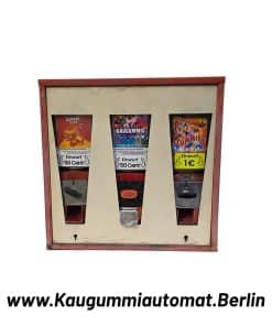 Gebrauchter Kaugummiautomat Original Vintage Wandautomat