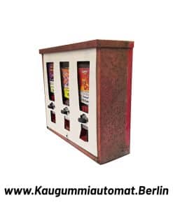 Kaugummiautomat gebraucht rot weiss rostig Berlin