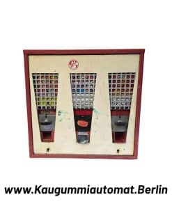 Kaugummiautomat mit Gitter Aufkleber schmieren Vintage