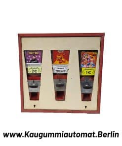 Kaugummiautomat Hauswand gebraucht 3 Schacht