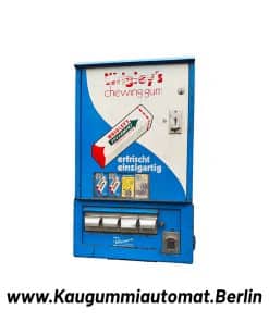 Wrigleys Kaugummiautomat blau weiss gebraucht Vintage