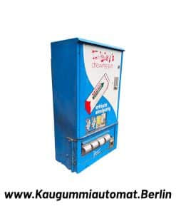 Kaugummiautomat Retro blau weiss Vintage gebraucht