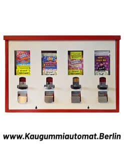4 Schacht Kaugummiautomat mit Automaten auf Wunsch neu