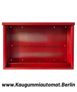 4 Schacht Kaugummiautomaten Gehäuse rot Retro
