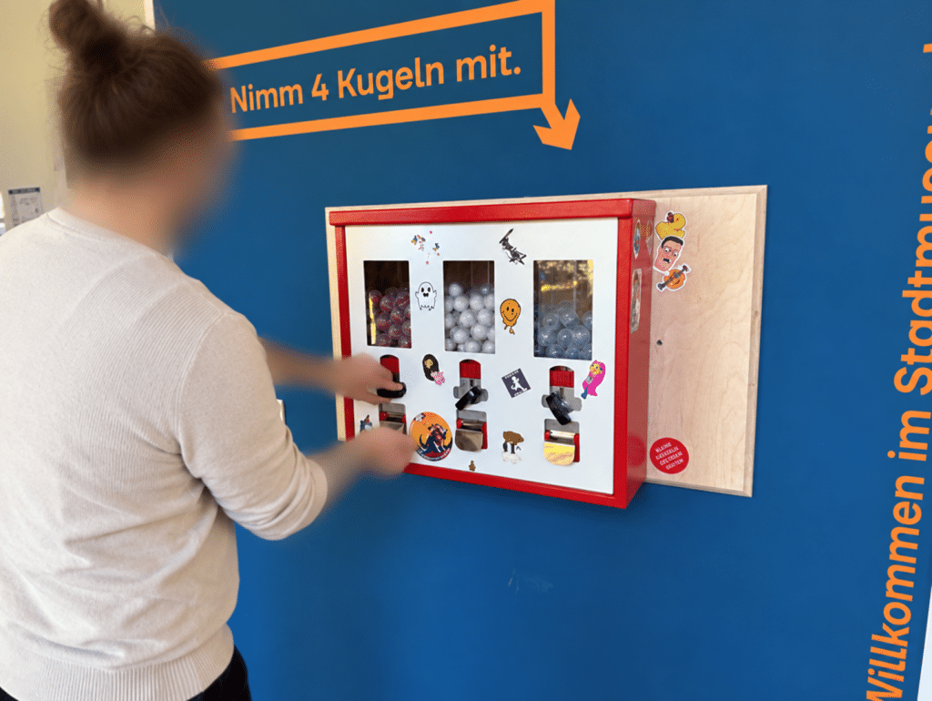 Kaugummiautomat wird zum Voting-Automaten