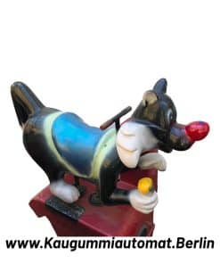 Gebrauchtes Falgas Kiddy Ride Sylvester mit Tweety auf rotem Sockel – KR-004